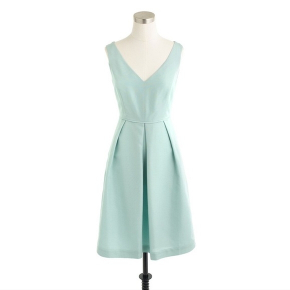 J.Crew Kami Faille Dress in Seaspray - Picture 6 of 14